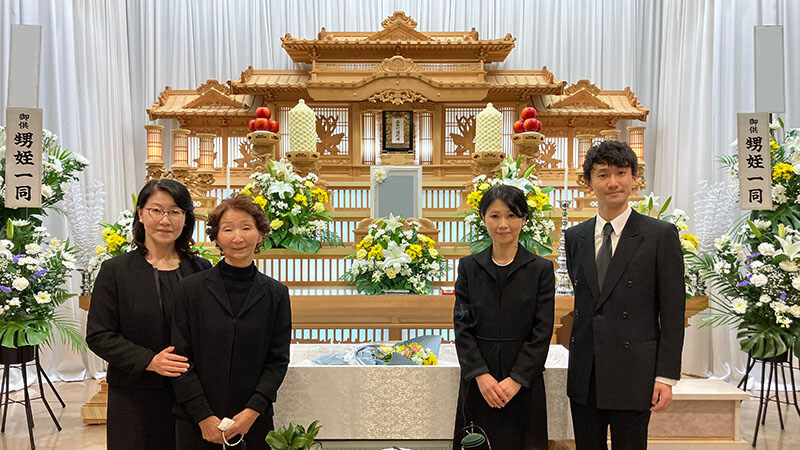 心穏やかに執り行い見送ることができました。