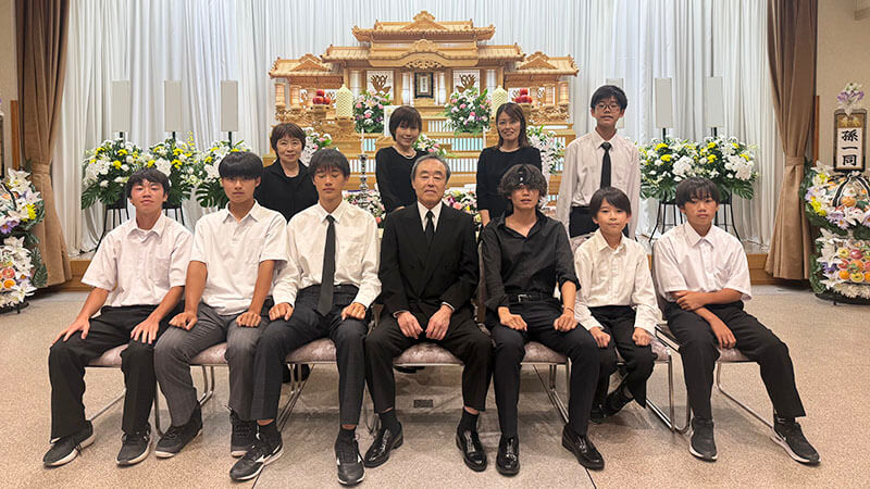おばあちゃんも私達も心に残る一日となりました。