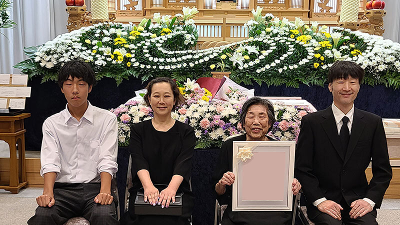 全員が安心して故人を見送ることができたと思います。