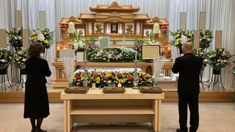 心を込めて伯父を送る事が出来ました。