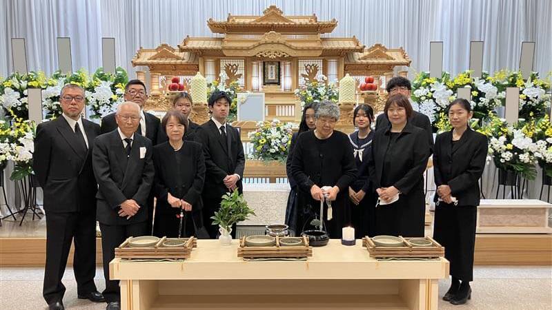 父の最後の場を彩っていただきありがとうございました。