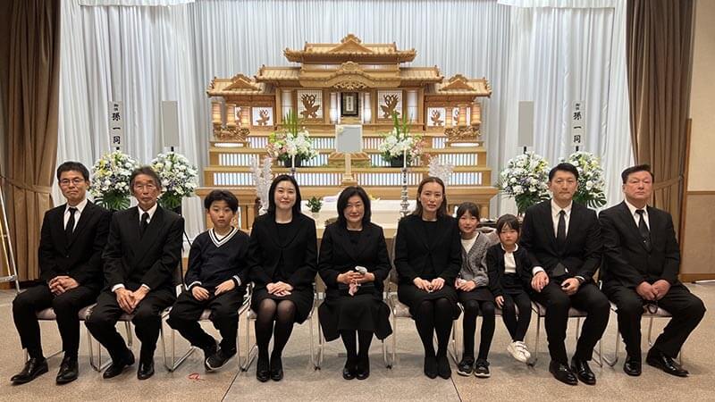 父らしいお葬式に出来たと思います。