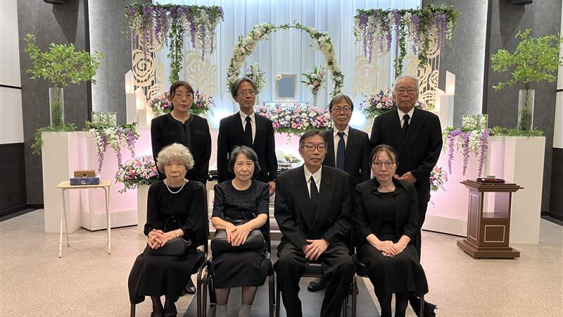 無事、母親を送ることができました。